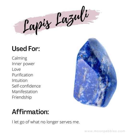 Lapis Lazuli Stretch Bracelet Intuition & Inner Power | Calming Energy | - Picture 5 of 5